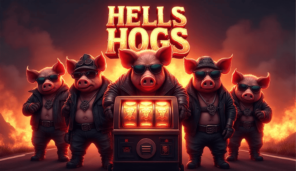 Hells Hogs Slot Aksi Balapan Babi Liar dari Yggdrasil