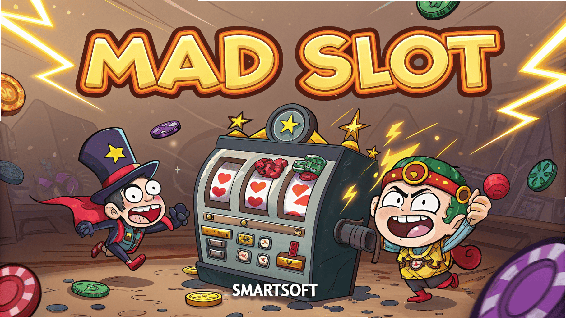 Mad Slot Smartsoft Game Slot Gila Penuh Aksi dan Jackpot
